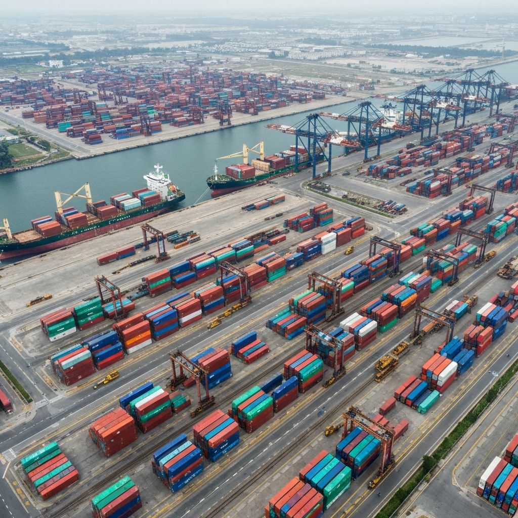 Industrial Export Background